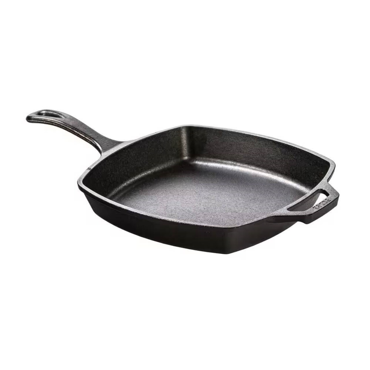 10.5-Inch Square Cast Iron Skillet Frying Pan for Gas Electric, Induction, Oven, Broiler Safe